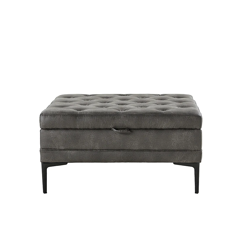 Hartmut Lift Top Shelved Storage Cocktail Ottoman
