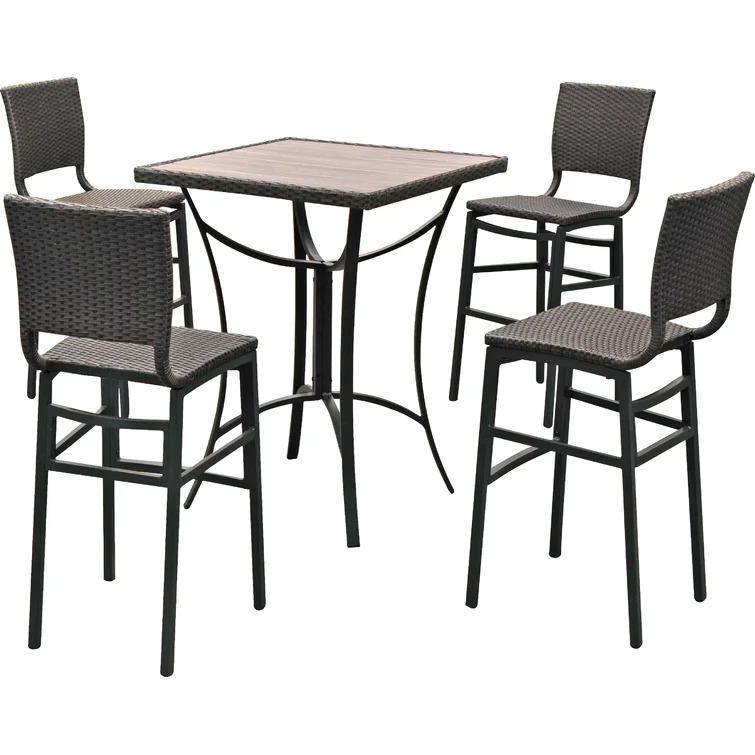 Brade 4 - Person Square Outdoor Dining Set