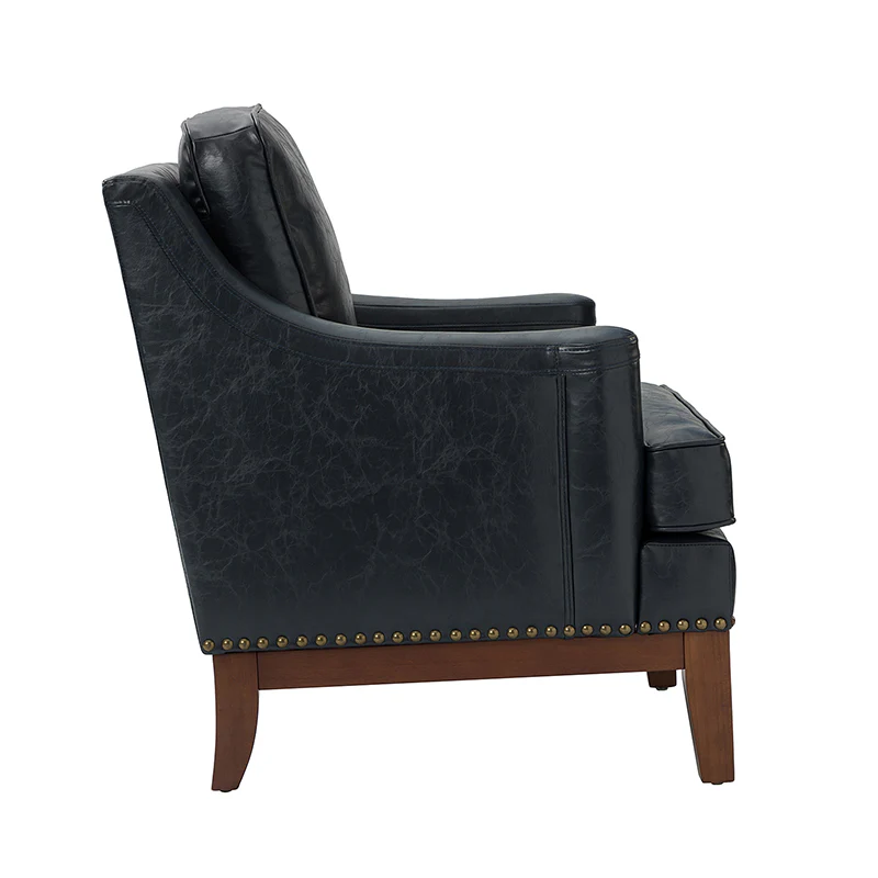 Christoph Vegan Leather Armchair