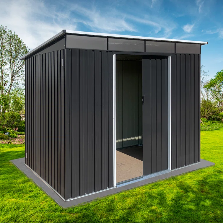 Adriana 6 Ft. W X 8 Ft. D Metal Tool Shed