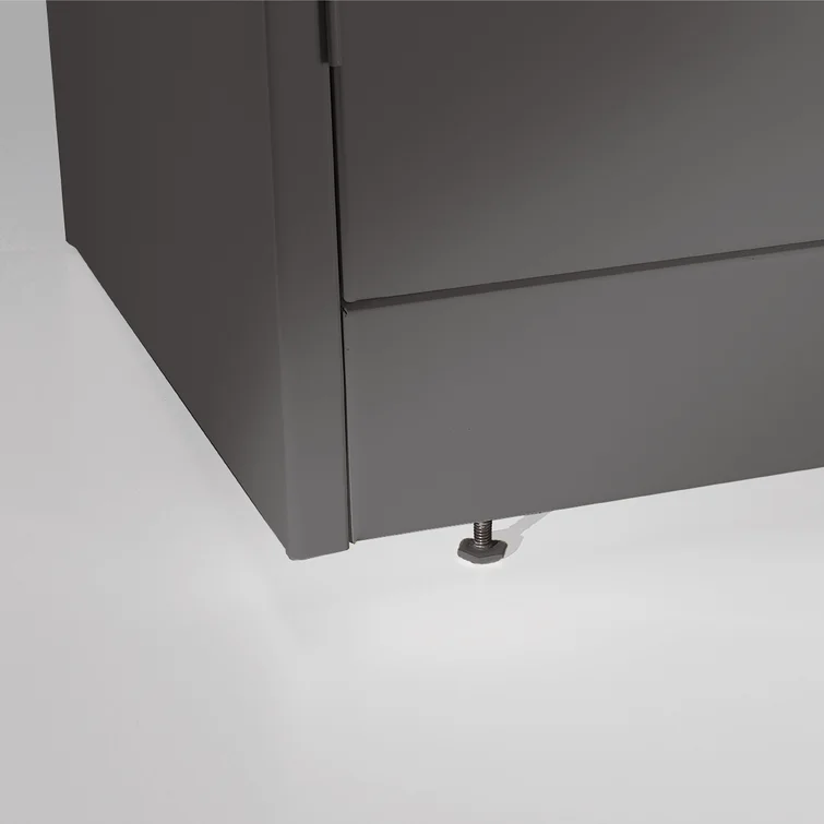 Jumbo Steel Single Storage Cabinet ( 78'' H x 48'' W x 24'' D)