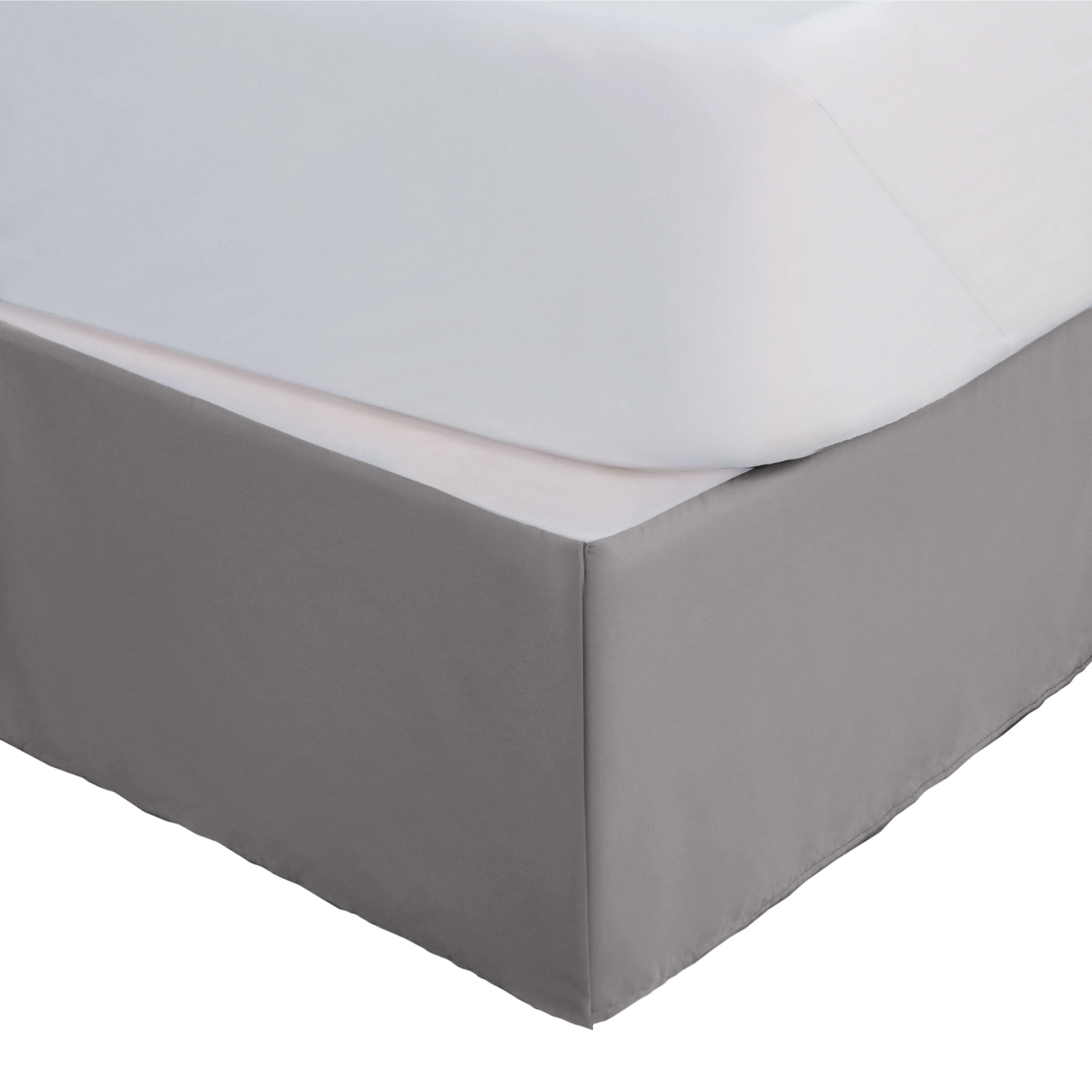Martex 100% Microfiber Inverted Pleat Bed Skirt 15 Inch Hotel Quality