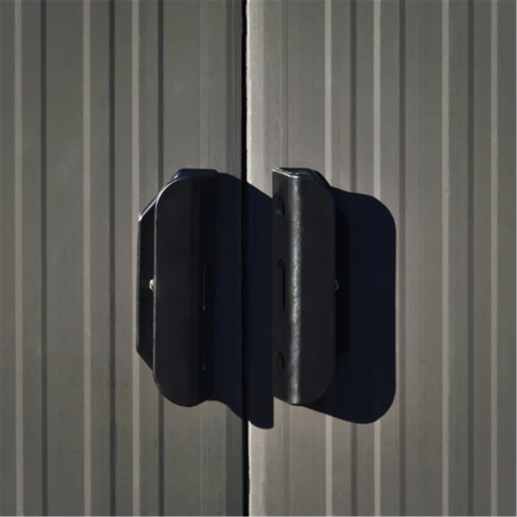 Patio 6 ft. W x 4 ft. D Metal Storage Shed