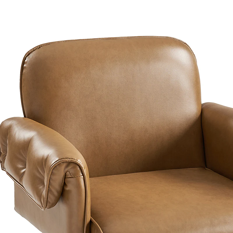 Ernst Modern Fabric Leather Swivel Task Chair