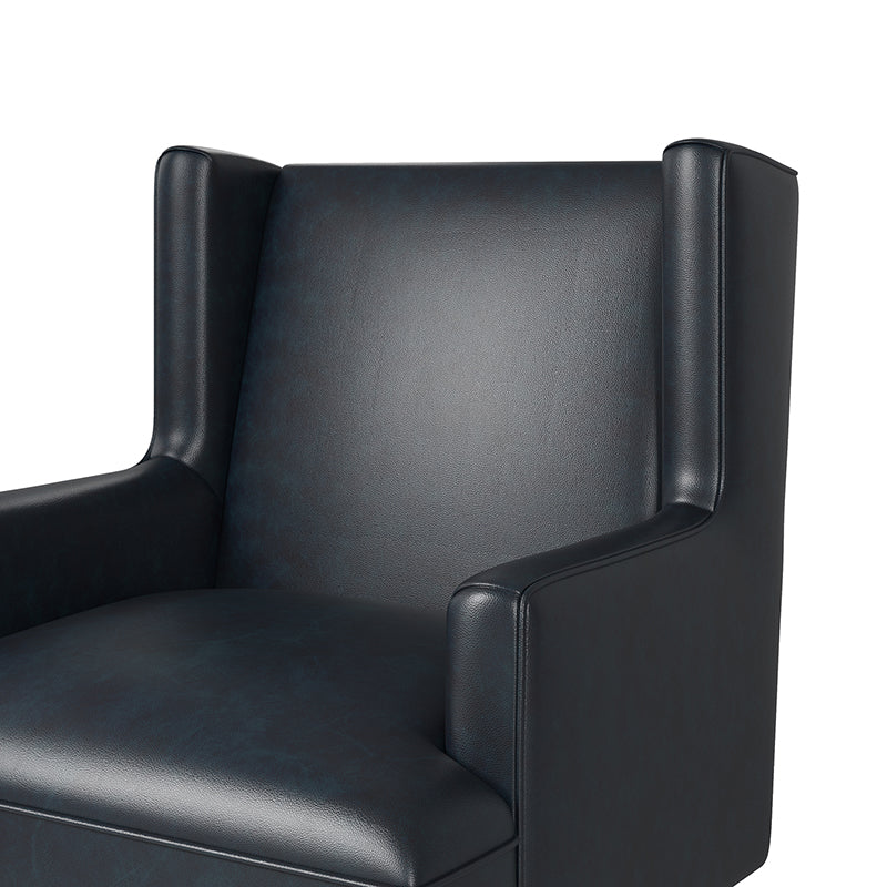 Gregor Vegan Leather Accent Chair