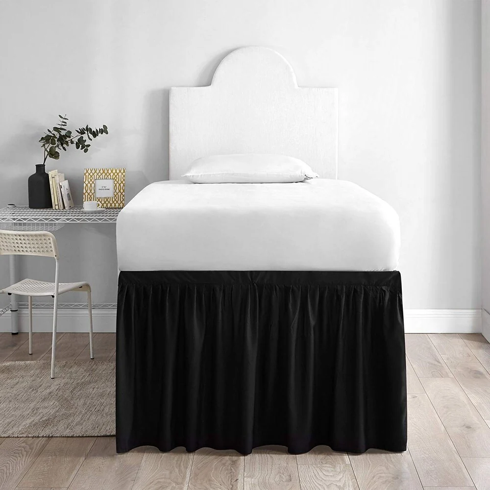 Twin XL 30-inch Drop 3 Panel Bed Skirt