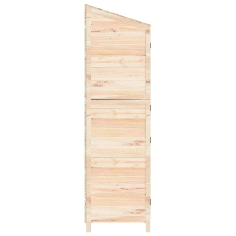 VidaXL Outdoor Storage Shed Garden Shed Wooden Storage Shed Solid Fir Wood