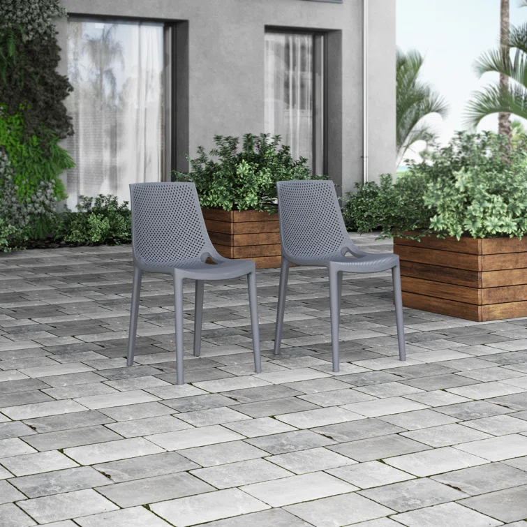 Tempo 9 Piece Teak Finish Outdoor Furniture Dining Set
