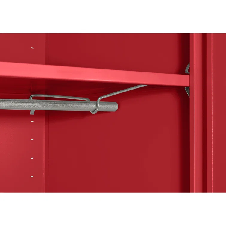 Steel Single Storage Cabinet ( 72'' H x 46'' W x 24'' D)