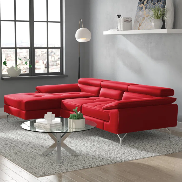 Grasmere Leather Sectional