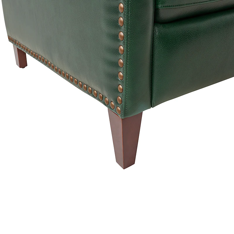 Deliat Genuine Leather Rocker Recliner