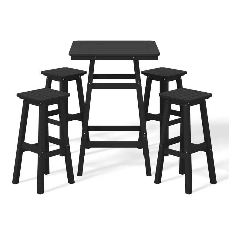 Aswini 5-Piece Square Bar Set