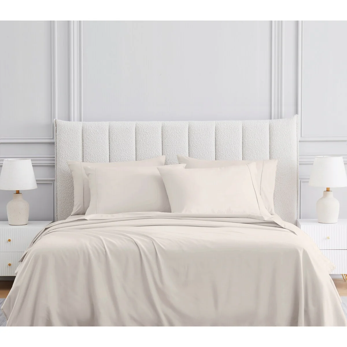 Bethany Solid Organic Cotton Sheet Set