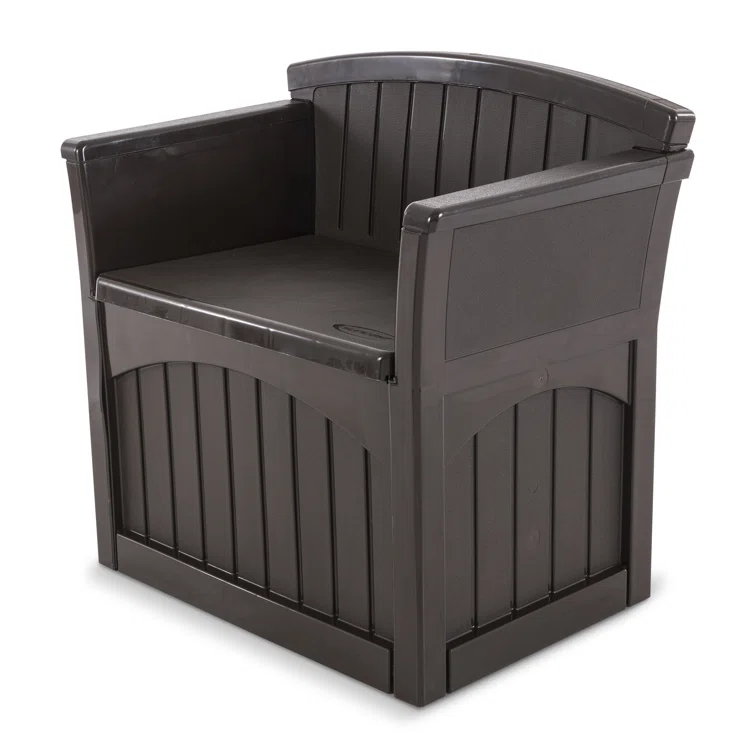 Suncast Outdoor Bench with 31 Gallon Storage Seat