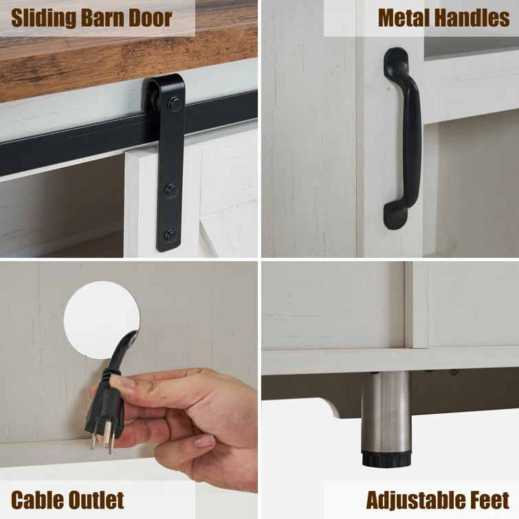 Allen TV Stand for TVs up to 75