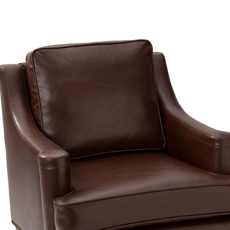 Christoph Vegan Leather Armchair