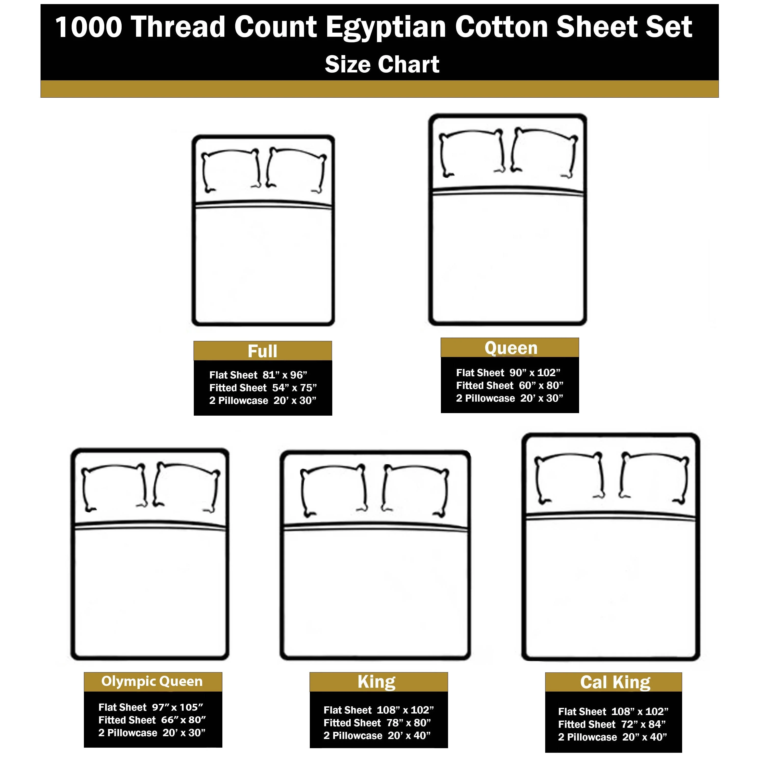 Superior Egyptian Cotton 1000 Thread Count Deep Pocket Solid Sheet Set