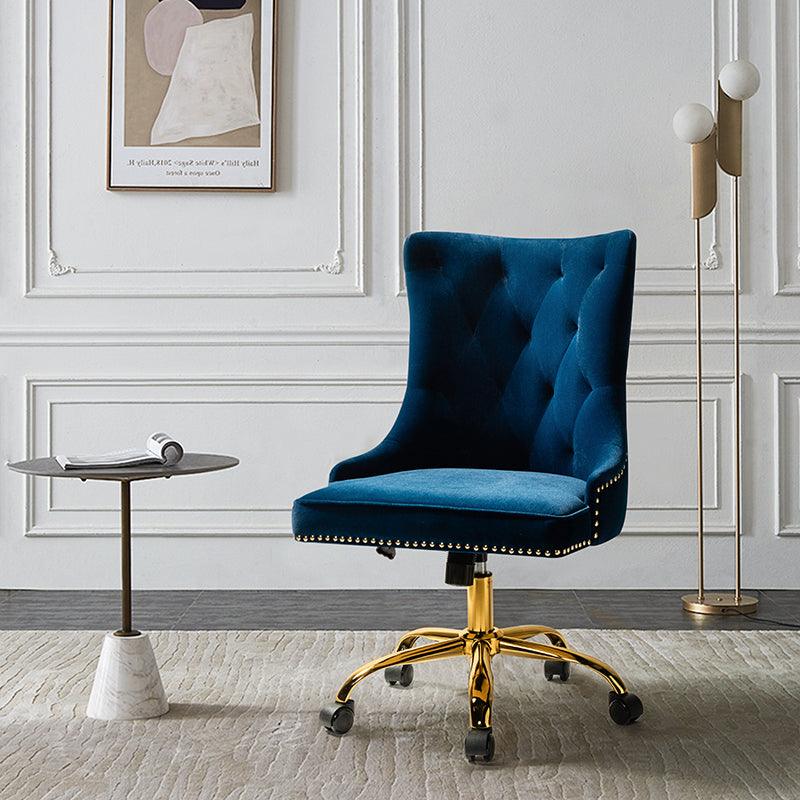 Adega Velvet Adjustable Office Chair