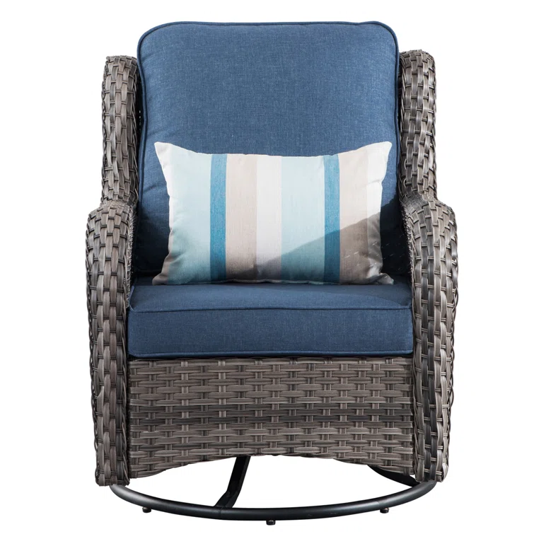 Lealand 5 - Person Outdoor Seating Group with Cushions