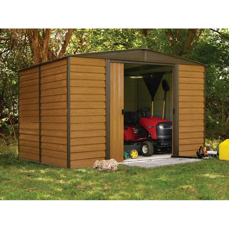 Woodridge 10 ft. W x 8 ft. D Metal Storage Shed
