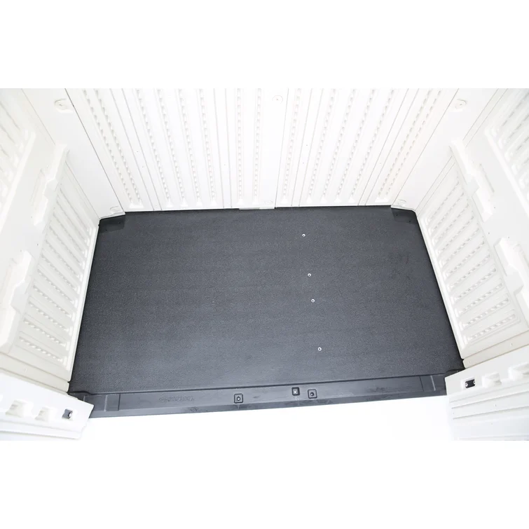 4 ft. 2 in. W x 2 ft. 5 in. D Plastic Horizontal Storage Shed