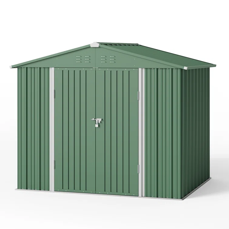 8 ft. W x 6 ft. D Outdoor Storage Shed