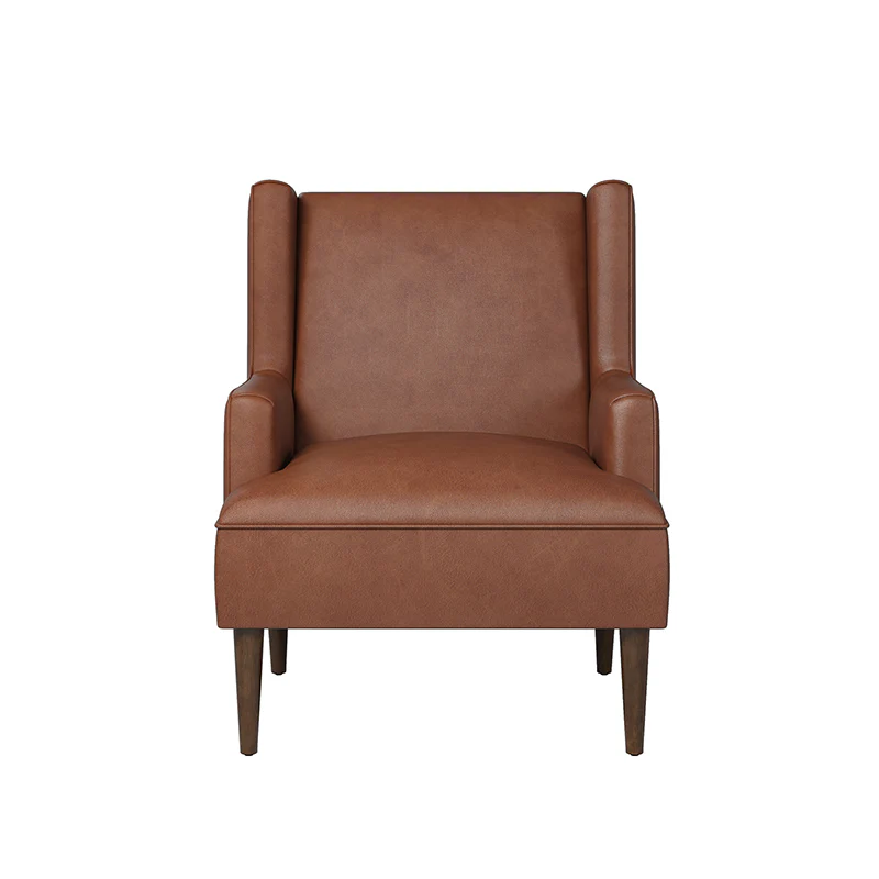 Gregor Vegan Leather Accent Chair