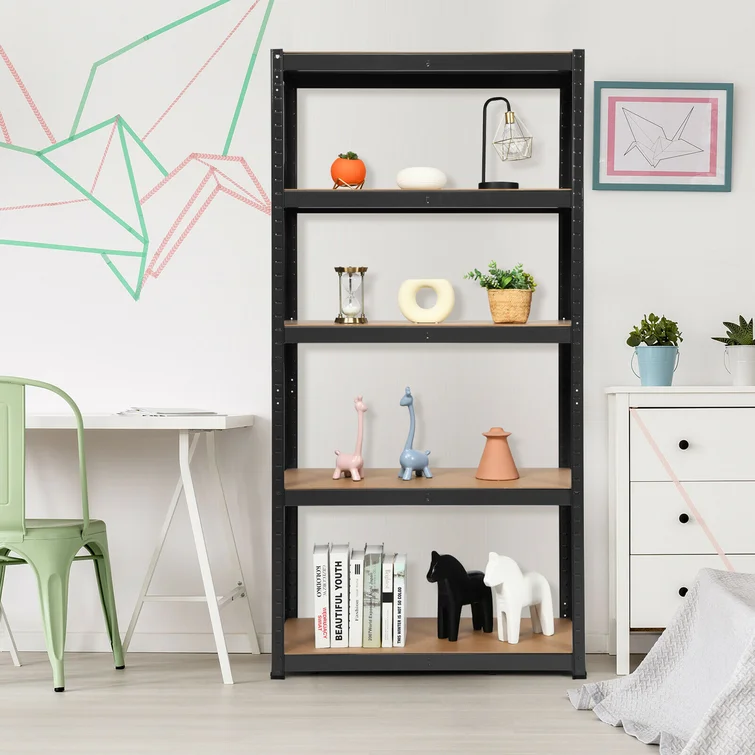 Bade 36'' W Height -Adjustable Shelving Unit