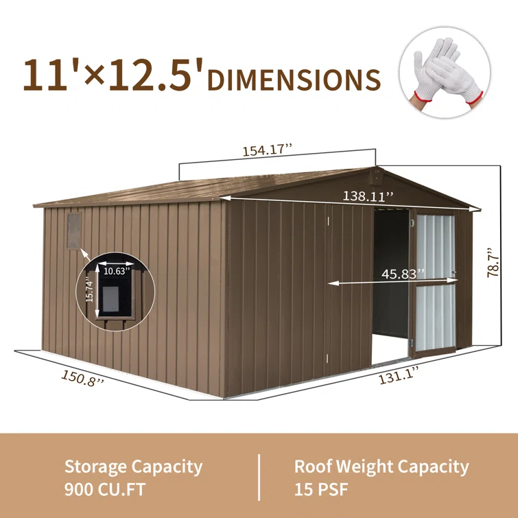 Metal Storage Shed