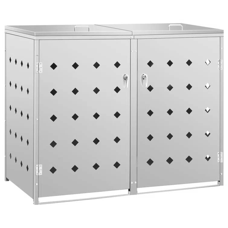 Garbage Can Storage Garbage Can Trash Can Enclosure Stainless Steel