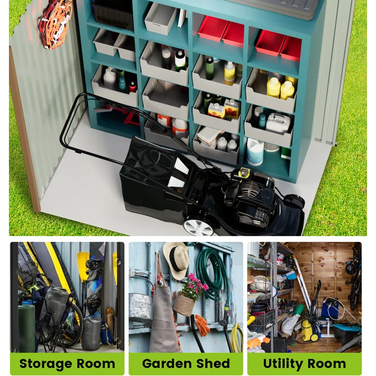 Steel Tool Shed