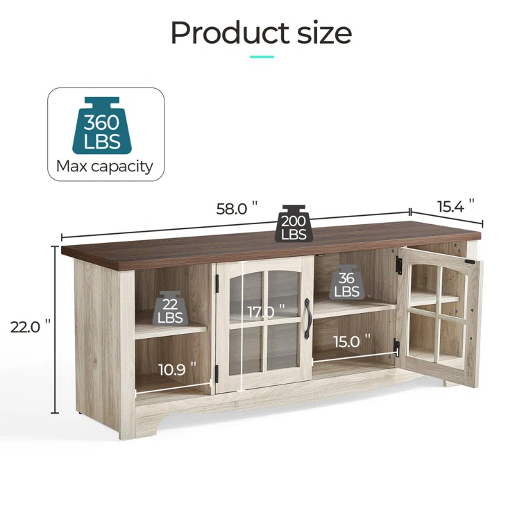 Sullivan TV Stand for TVs up to 65