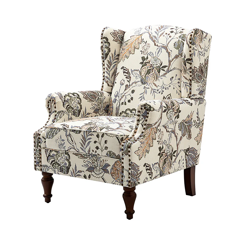 Felix Armchair with Spindle Legs