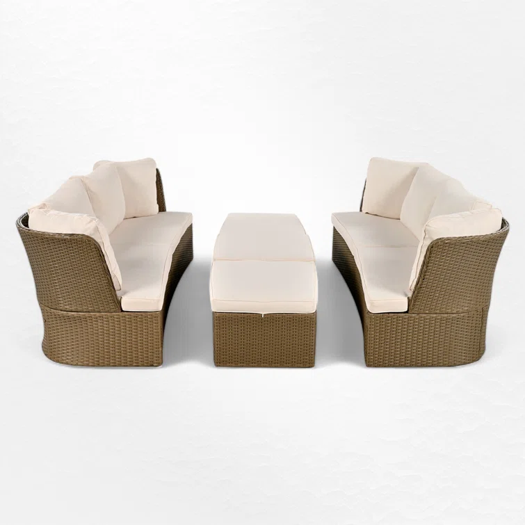 Agostini 6 - Person Outdoor Seating Group with Cushions