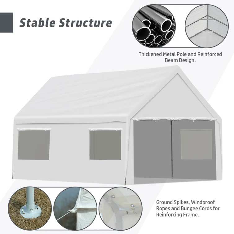 Metal Portable Garage Shed