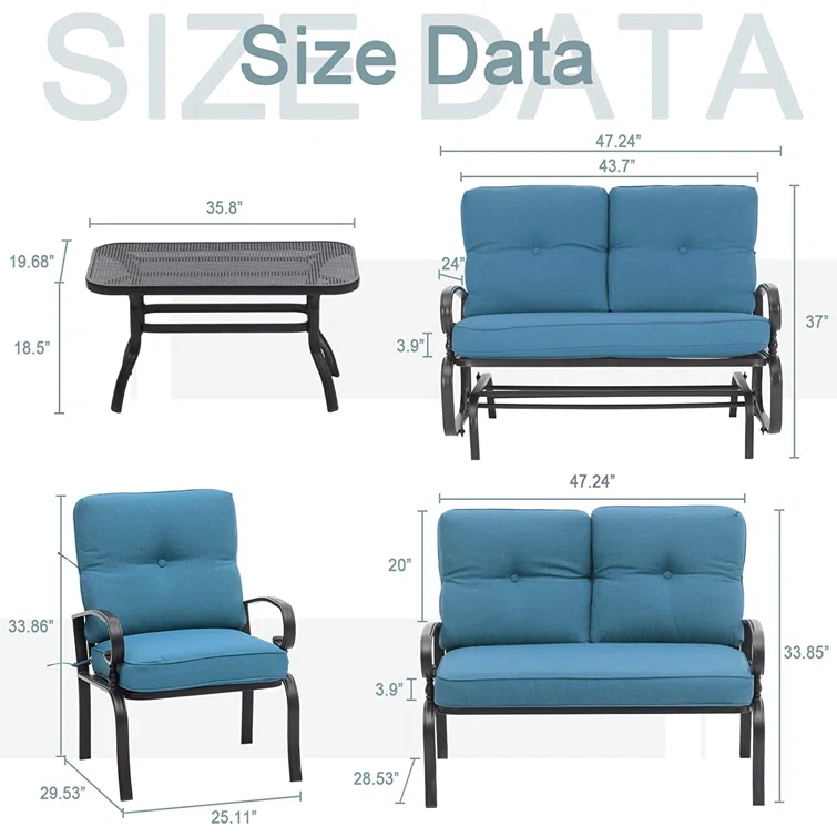 Ardane 6 - Person Outdoor Seating Group with Cushions