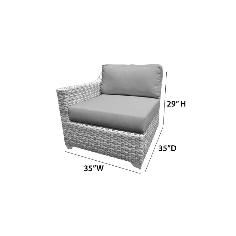 Bannister 5 - Person Outdoor Seating Group with Cushions