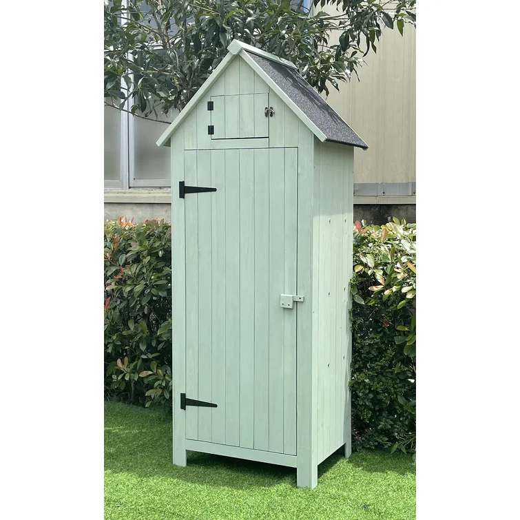 2 ft. 5 in. W x 2 ft D Solid Wood Storage Shed