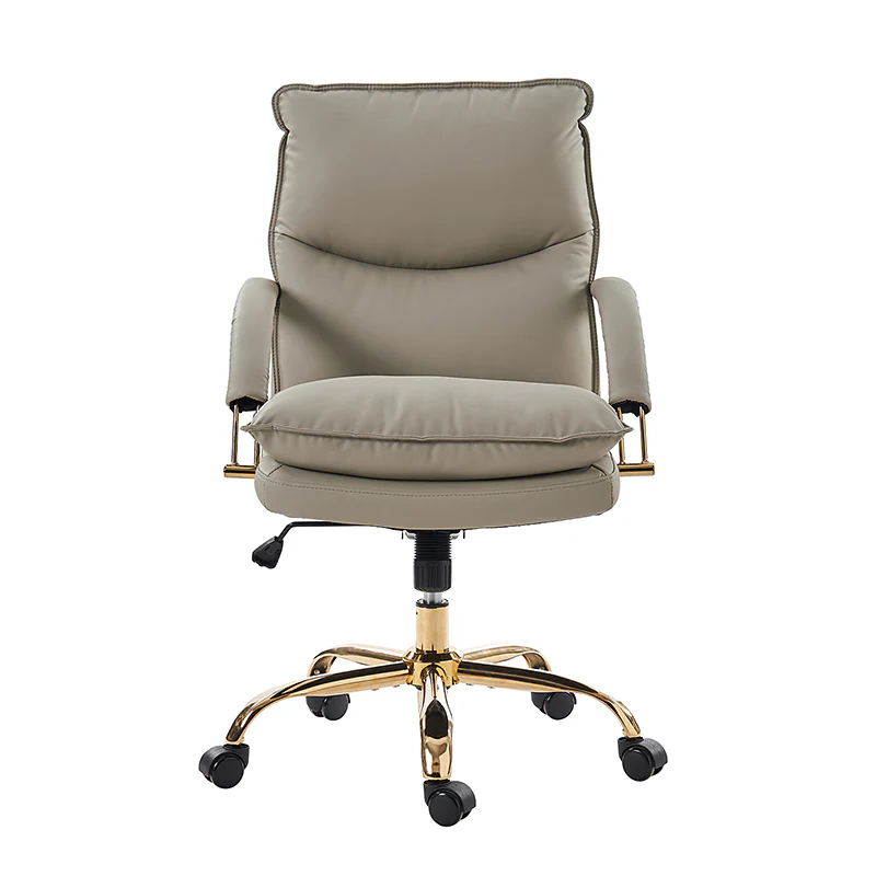 Sandy Waterproof PU Leather 360-Degree Swivel Office Chair