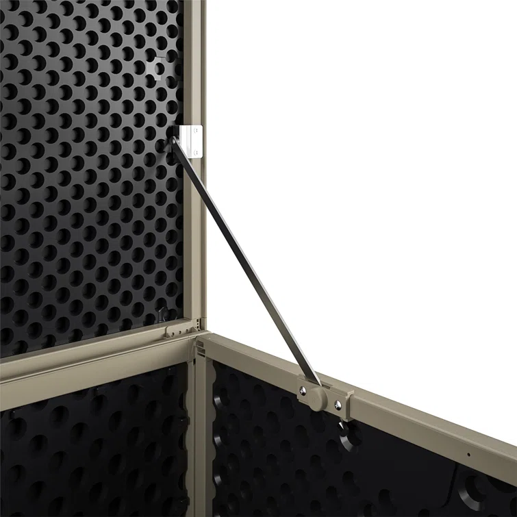 180 Gallon Water Resistant Plastic Lockable Deck Box