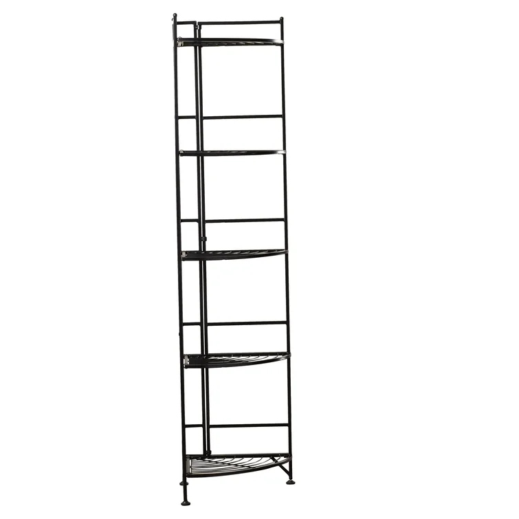 Edwin 57.50'' H x 13.75'' W Metal Corner Shelf
