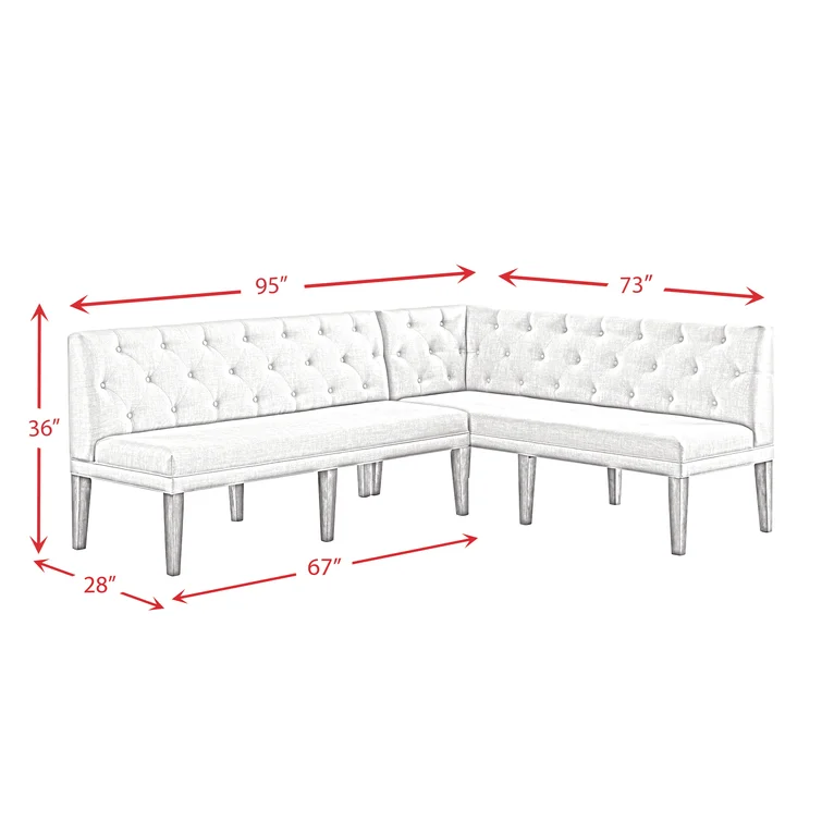 Spady 2 - Piece Upholstered Sectional