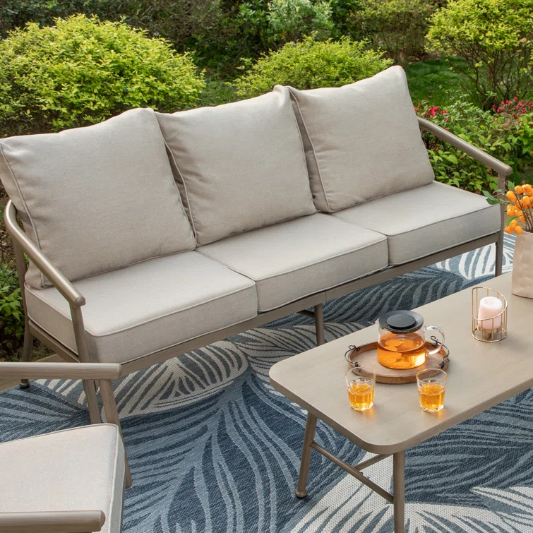 Tico 5 Piece Sofa Seating Group with Cushions