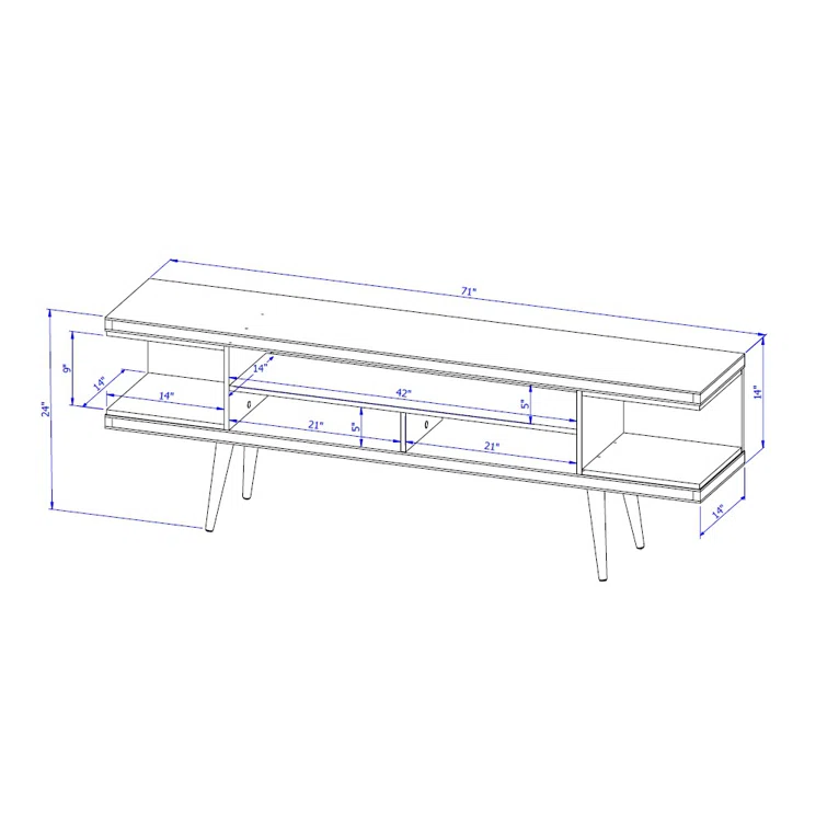 Michaelson 70.47'' Media Console
