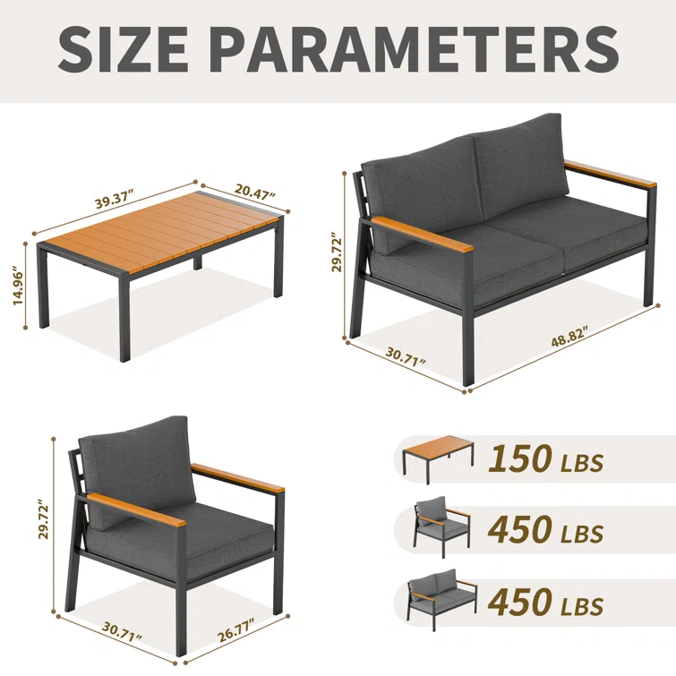 Elizagarte Outdoor Seating Group with Cushions