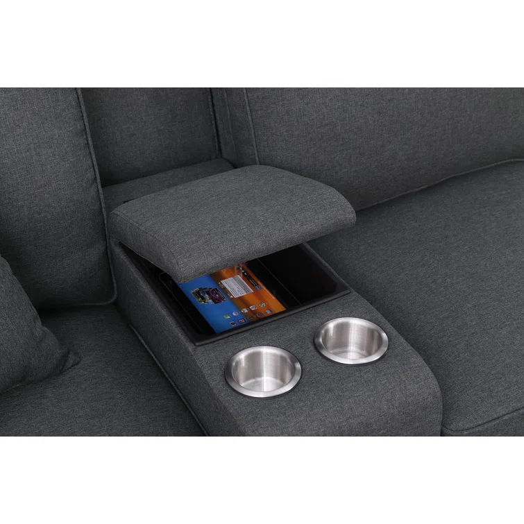 Manns 9 - Piece Upholstered Sectional