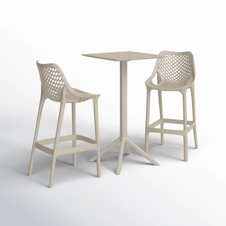 Asherton 2 - Person Square Outdoor Dining Set
