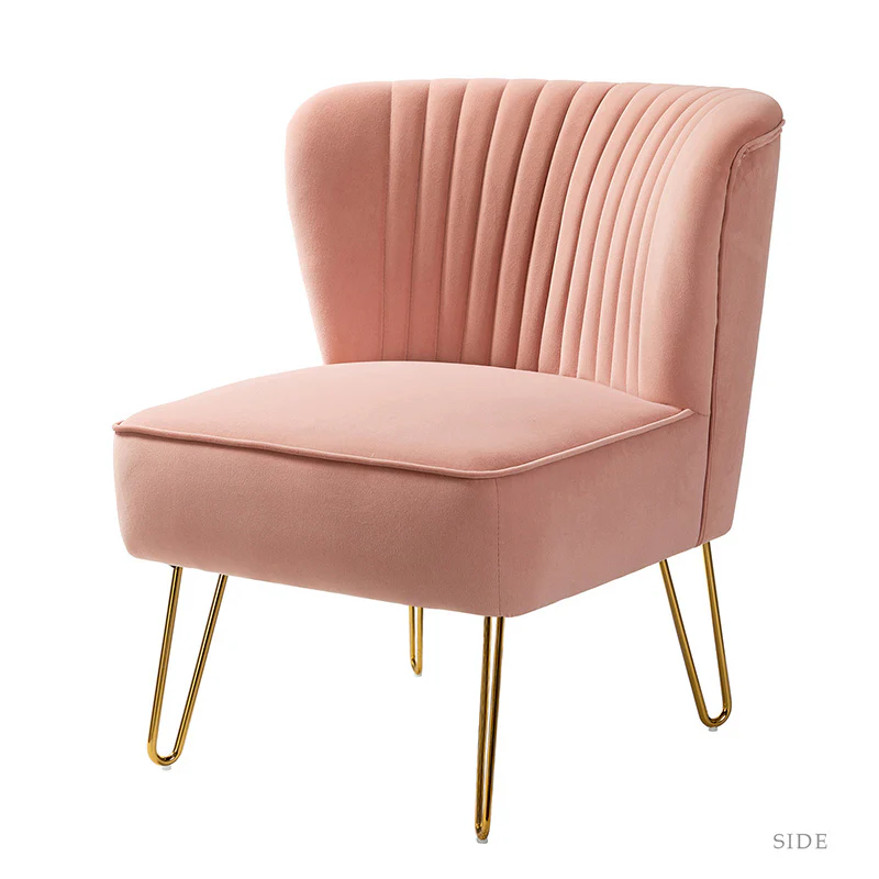 Ainhoa Velvet Tufted Back Side Chair