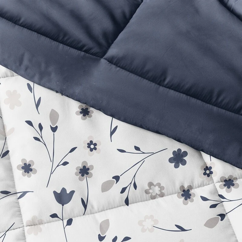 Becky Cameron Premium Forget Me Not Reversible Comforter Set