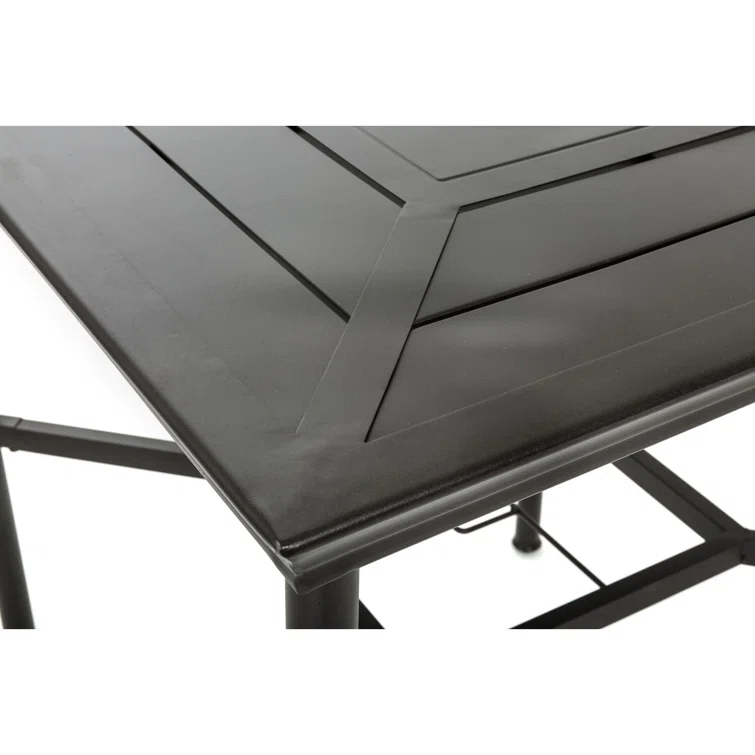 Elmfield 4 - Person Square Outdoor Dining Set with Cushions